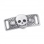 A/s Id Bracelet Skull 40x14mm Id-10x3mm -5개