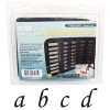 Calligraphic Lowercase Punch 27pc Set W/case(3mm)