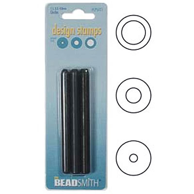 Circle stamp 3 Pc Set 1.5mm 3.2mm & 4.8mm