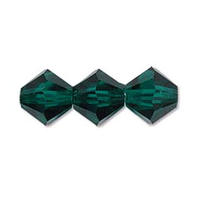 M.c. Bicone 4mm Emerald- 72개