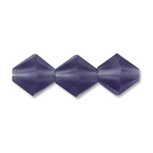 M.c. Bicone 6mm Matte Tanzanite - 36개