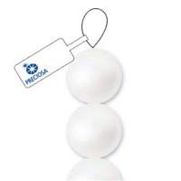 Preciosa Maxima 10mm Pearl Round white - 36개