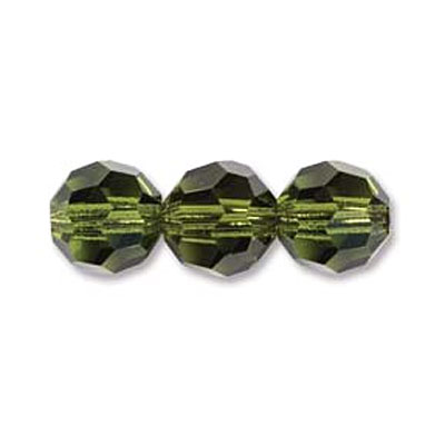 M.c. Round 4mm Olivine- 36개