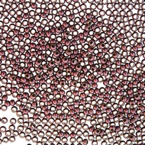 11/0 Metal Seed Bead Dark Brown 2mm- 약1000개