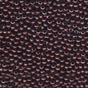 15/0 Metal Seed Bead Antq Copper 1.5mm-7.5g(약 1080개)