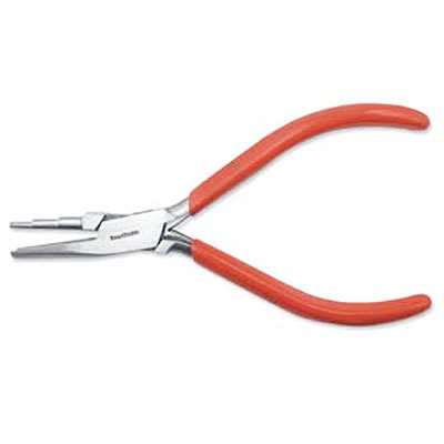 3-step Round/hollow Plier 3-4-5mm W/spring Red Handle