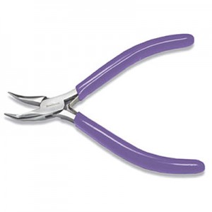 Purple Handle Bent Chain 115mm With Spring