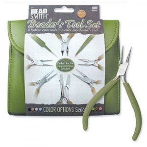 Fashion Color Plier Set & Clutch-olive