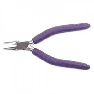 Wire Work Plier Chainnose 6.5 Purple Cushion Grip