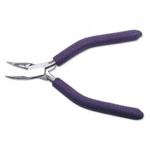 Wire Work Plier Bentchain 6.5 Purple Grip