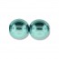 3mm Round Glass Pearls Cerulean-300개