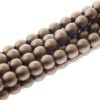 4mm Round Glass Pearls -360개