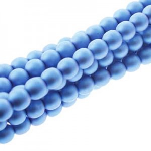 4mm Round Glass Pearls -360개