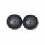 6mm Round Glass Pearls Black Pearl-300개