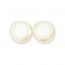 10mm Round Glass Pearls White Pearl-150개