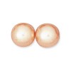 10mm Round Glass Pearls Peach-150개