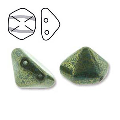 Pyramid Hex 비즈 12mm - 30개