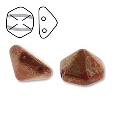 Pyramid Hex 비즈 12mm - 30개