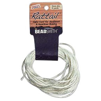 Rattail 2mm Ivory - 5.4m