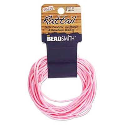 Rattail 2mm Lt Pink - 5.4m