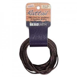 Rattail 2mm Med Brown - 5.4m