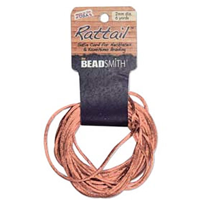 Rattail 1mm Peach - 5.4m