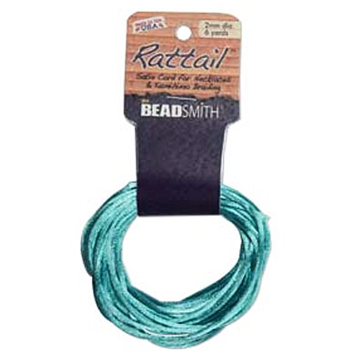 Rattail 1mm Turquoise - 5.4m