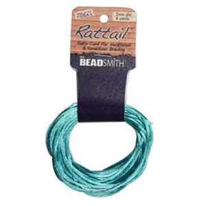 Rattail 2mm Turquoise - 5.4m