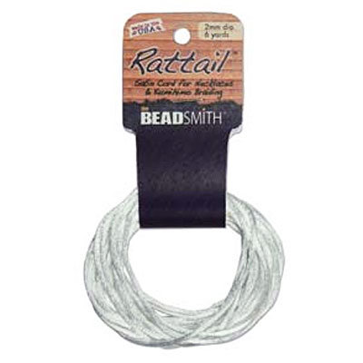 Rattail 1mm White - 5.4m