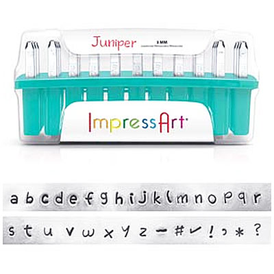 3mm Juniper L-case Stamp 1 Set