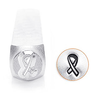 Breast Cancer Ribbon 6mm