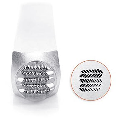 Dash Zig Zag Texture 6mm Stamp