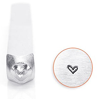 Whimsy Heart 3mm Stamp