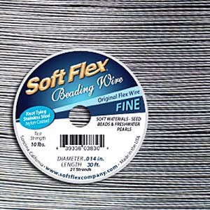 Soft Flex 0.35mm Satin Silver - 9.1m