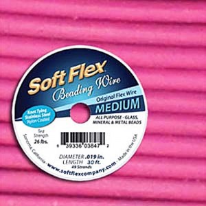 Soft Flex 0.48mm Pink Tourmaline - 30m
