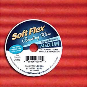 Soft Flex 0.48mm Red Jasper - 30m