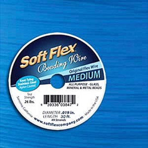 Soft Flex 0.48mm Turquoise Blue Topaz - 30m