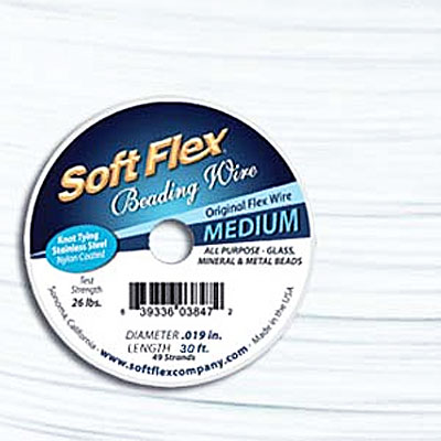 Soft Flex 0.48mm White Quartz - 9.1m