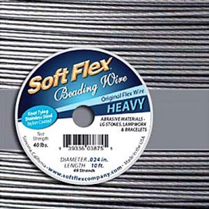 Soft Flex 0.6mm Satin Silver - 3m
