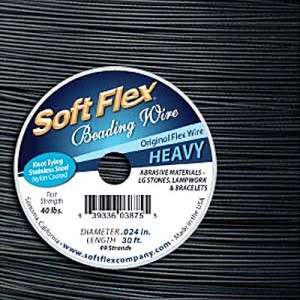 Soft Flex 0.6mm Black Onyx - 9.1m
