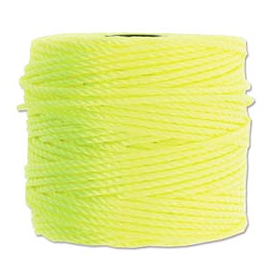 S-lon Heavy Macrame Tex400 Neon Yellow 0.9mm - 32m