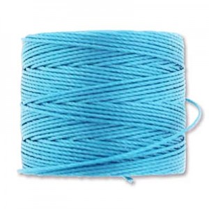 S-lon Bead Cord(cyan) Bermuda Blue 0.5mm-70m