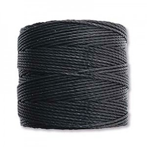 S-lon Bead Cord Medium Black 0.5mm-70m