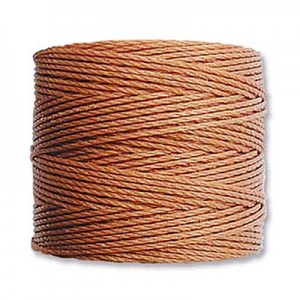 S-lon Bead Cord (nutmeg) Copper 0.5mm-70m