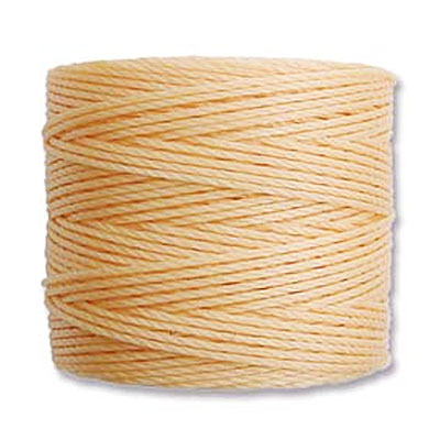 S-lon Bead Cord(apricot) Lt Peach 0.5mm-70m