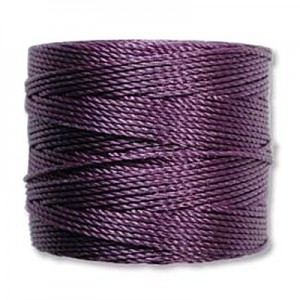 S-lon Bead Cord Med Purple 0.5mm-70m