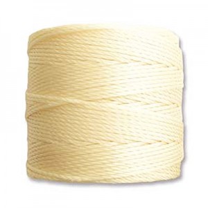 S-lon Bead Cord(cream) Pale Yellow 0.5mm-70m
