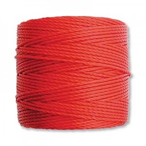 S-lon Bead Cord Shanghai Red 0.5mm-70m