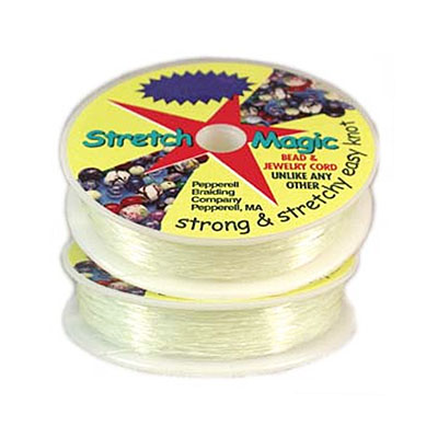 Stretch Magic Cord 1mm Clear - 25m