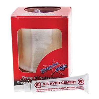 Stretch Magic 0.7mm Clear 100m + Hypo Tube Cement